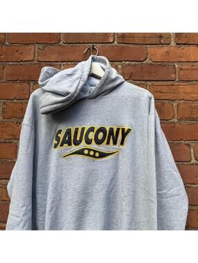 Vintage saucony runners den hoodie 00s M